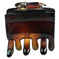 Caravan Pony Hair Claw Patent Tortoise Shell Model No. 258