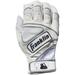 Franklin Sports MLB Batting Gloves - Powerstrap - White Chrome - Adult XX-Large