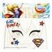 Super Girl Girl Power Peel and Stick Face Tattoos