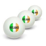 Ireland Irish Flag Novelty Table Tennis Ping Pong Ball 3 Pack