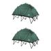 Kamp Rite CTC 2-Person Compact Collapsible Backpacking Camping Tent Cot (2 Pack)