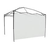 Ozark Trail Sun Wall for 10 x 10 Straight Leg Canopy for Camping (Accessory Only) White; Assembled Dimensions 114 W x 60 H