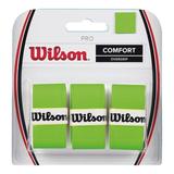 Wilson Pro Comfort Overgrip for Tennis Rackets Green - 3 Rolls