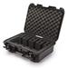 Nanuk 925 Waterproof Professional Gun Case Military Approved with Custom Foam Insert for 4UP - Black