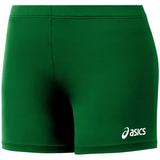 ASICS Women s 4? Court Short Volleyball Shorts (Forest Green L)