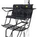 Hawk Big Denali Hunting Tree Stand 18 Steel 2-Man Ladder Stand Safe-Tread Steps