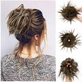 SAYFUT Curly Messy Hair Bun Extension Ponytail Hairpiece-Synthetic Chignon Hairpiece Wrap Messy Hair Bun Donut Hair Chignons Hair Piece for women ( 12 Colors 44g)