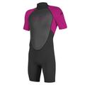 O Neill Youth Reactor-2 2mm Back Zip Short Sleeve Spring Wetsuit