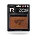 Virginia Tech VT Hokies NCAA Embossed Brown Leather Trifold Wallet