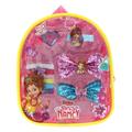 Disney Girl s Fancy Nancy Hair Accessories with Bonus Backpack