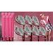 Women s iDrive Golf Clubs All Ladies Pink Hybrid Complete Full Set which Includes: #5 6 7 8 9 PW +SW Lady Flex Right Handed New Utility L Flex Club