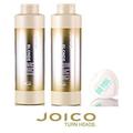 Joico Blonde Life Brightening Shampoo & Conditioner Duo Set (With Sleek Compact Mirror) 33 Oz / 1000Ml Large Liter Duo Kit