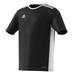 Adidas Entrada Youth Soccer Jersey CF1041 - Black White