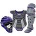 Mizuno Samurai Womens Boxed Catcher s Gear Set (14-15 ) Size No Size Grey-Purple (9160)