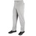 MVP Open Bottom Relaxed Fit Baseball Pants Youth X-Large Grey