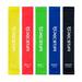 Resistance Bands Exercise Loop bands and Workout Bands by Set of 5 Fitness Bands for Powerlifting and Resistance Training-Improve Mobility and Strength Perfect for Body Stretching