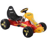 Topbuy Go Kart Kids Ride On Car 4 Wheel Racer Pedal Powered Drive Outdoor Red