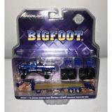 1/64 Original 1974 Bigfoot Monster Truck on Gooseneck Trailer w/ Replacement Tires