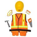 Melissa & Doug Construction Worker Role Play Costume Dress-Up Set (6 pcs)