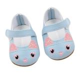 MBDÂ® Blue Kitten Shoes Fits 18 Inch Girl Dolls and Kennedy and Friends Dolls