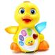 Music Magic Musical Flapping Duck Educational Toy With Action Light And Music - Yellow