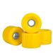 Cal 7 Polyurethane Skateboard Wheels for Street and Park 60x44mm 83A (Solid Yellow)