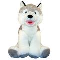 Make Your Own Stuffed Animal 16 Snowshoe the Husky - No Sew - Kit With Cute Backpack!