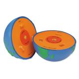 Learning Resources Soft Foam Cross-Section Earth Model - 2 Pieces Boy Girls Ages 5 6 7+ Earth Exploration Tools Science Classroom and Homeschools Accessories