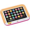 Fisher-Price Pretend Tablet Learning Toy with Lights and Music Baby and Toddler Toy Pink