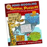 Puzzling Fun with Mind-Boggling Animal Puzzles - A Treasury of Brainteasers - Fun & Educational for Kids 5-10 - 72 Full-Color Pages of Jokes Mazes Physical Activity Challenges & More