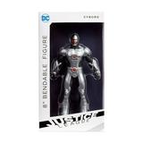 NJ Croce DC Comics - Justice League Cyborg 8 Bendable Figure