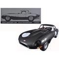 Jaguar Lightweight E-Type Continuation Gunmetal 1/18 Diecast Model Car by Paragon