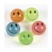 Fun Express Mini Neon Smile Face Bouncing Balls (144 Piece)