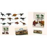 Dinosaurs World 17 pieces Set Realistic Plastic Dinosaurs Figuring; Carrying/ Storage Case 6 -7
