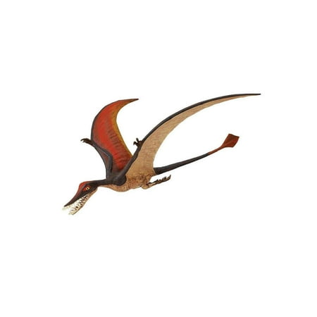 Safari Ltd. Rhamphorhynchus Figurine - Detailed 8 Flying Dinosaur Figure - Educational Toy for Boys Girls and Kids Ages 3+