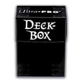 Ultra Pro 80+ Cards Solid Color Deck Box - Black