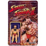 Street Fighter II Zangief Super 7 Reaction 3.75 Inch Action Figure