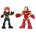 Playskool Heroes Super Hero Adventures Iron Man and Marvels Black Widow Toy