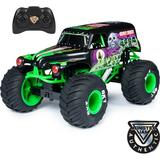 Monster Jam Official Grave Digger Remote Control Monster Truck 1:10 Scale with lights and sounds for Ages 4 and Up