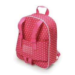 Badger Basket Doll Travel Backpack - Pink/Star - Fits American Girl My Life As & Most 18 inch Dolls