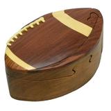 Football - Secret Wooden Puzzle Box