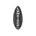 Lowrider Bicycle Name Plate USA Black/White. Bike Part Bicycle Part Bike Accessory Bicycle Accessory