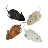 RI Novelty Pack Of 12 Assorted Windup Wind Up Prank Toy Animal Mouse Rat Pack Mice