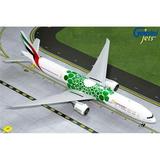 GeminiJets 1 by 200 Scale Emirates 777-300ER Green Expo 2020 Registration No.A6EPU Model Airplane