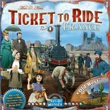 Ticket To Ride Strategy Board Game: France/Old West Map 6 Expansion for Ages 8 and up from Asmodee