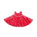 red and silver heart dress fits most 8 -10 webkinz shining star and 8 -10 make your own stuffed animals and build-a-bear