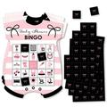 Big Dot of Happiness Paris Ooh La La - Picture Bingo Cards and Markers - Paris Themed Baby Shower Shaped Bingo Game - Set of 18