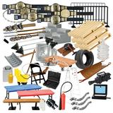 50 Piece Accessory Starter Kit for WWE Wrestling Action Figures
