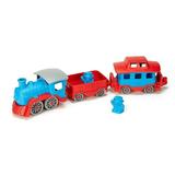 Green Toys Train - Blue/Red for Unisex Toddlers 2+ 100% Recycled Plastic