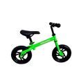 USToyOutlet 10 Balance Bike Push Bike Steel Frame EVA Tire Bicycle Black Wheel Kid s Bike - Green